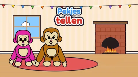 Mamo en Meme tellen pakjes